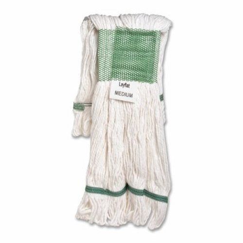 Genuine Joe Mop Head, Looped End, Cotton/Rayon, Launderable, Medium (GJO48252)