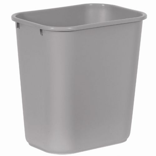 Rubbermaid Wastebasket  Medium  Gray. NEW