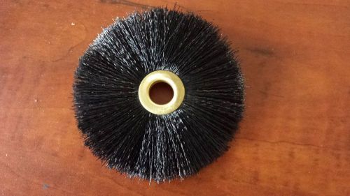 Deburring Brush,  3 1/2&#039;&#039; Diameter 1/2&#039;&#039; Arbor