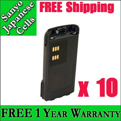 10 batteries ntn9858-2100 for motorola 2-way radios xts1500/xts2500/mt1500.sale for sale