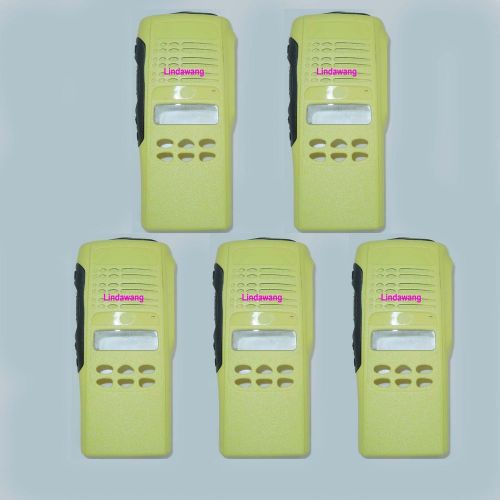 5x Yellow replacement  Kit Case Housing For Motorola GP360 Two Way Radio