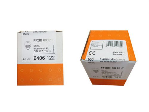 OBO BETTERMANN Truss-head bolt FRSB 6x12 F