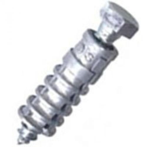 Shld Lag 5/16In 1/2In Zn L COBRA ANCHORS Anchors - Masonry 253S Zinc