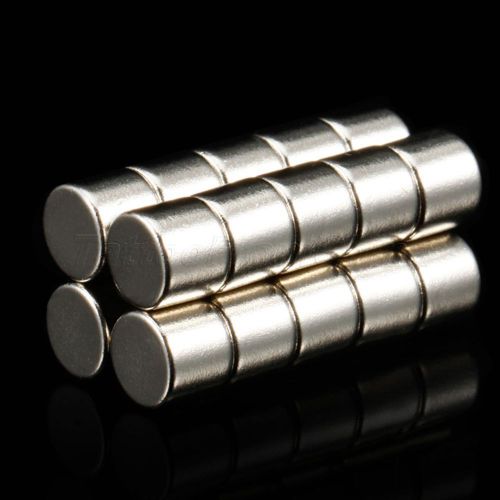 20Pcs N50 Strong Round Circular Cylinder Rare Earth Neodymium Magnets 6mm x 5mm