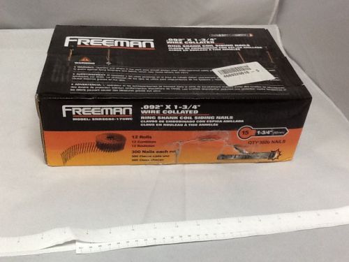 NEW Freeman SNRSG92-175WC .92-Inch 1-3/4-Inch Coil Siding Nails