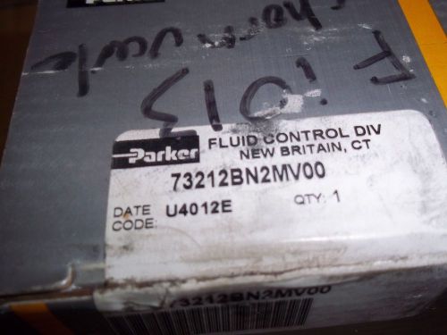 NEW   PARKER  Solenoid  Valve PN  73212BN2MV00