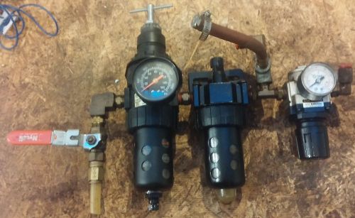 3/8 inch Valve-  Air Regulators - Trap - Oiler &amp; 2nd Regulator