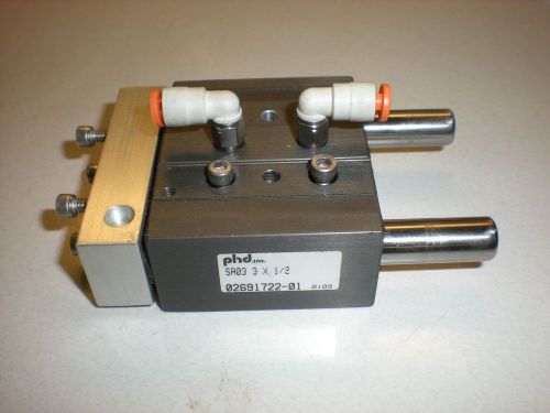 PHD SA03-3X1/2 Pneumatic Linear Actuator - 1/2&#034; Stroke