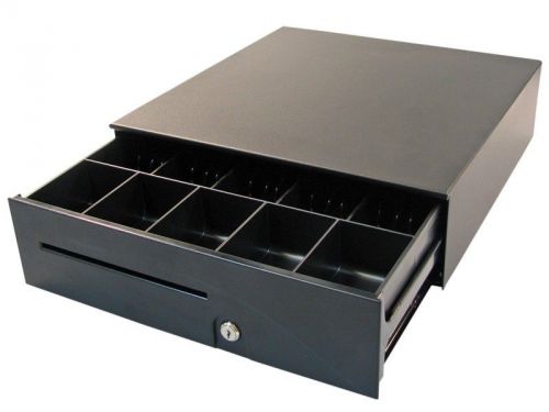Apg t554a-bl1616 s100 drawer 16x16 blk perp 5bill 5coin till usb (t554abl1616) for sale