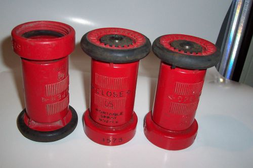 (1) U.F.S. / UFS 1575 Plastic Hose / Fireman&#039;s Nozzle, ratrod