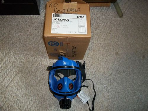 Us safety silicone respirator 120m 120 series u000120m000 nib for sale