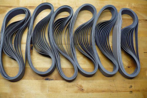 NORTON NORaX ® Polishing Belt 1&#034; x 24&#034;   X30  Super Fine 60 pcs