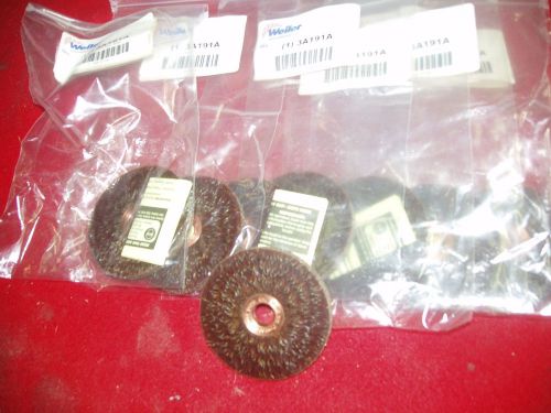 8 Weiler #3A191A 3&#034; x 0.25&#034; x 1/2&#034; AH Encap Crimped Wire Wheels