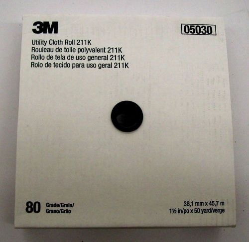 3M 05030 80 GRADE UTILITY CLOTH ROLL 221K