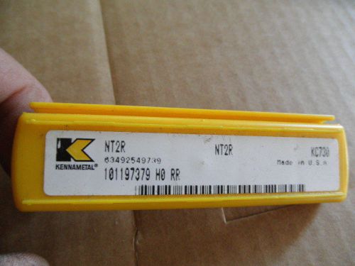 FIVE KENNAMETAL NT2K KC730  a31  inserts