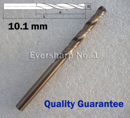 Lot 1pcs Cobalt Drill Bit M35 HSS Twist Drill 10.1mm(.3976&#034;) For Stainless Steel