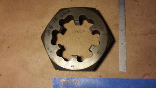 2-1/2-12 ns greenfield  4-1/2&#034; X hex die Morse   USA  (930-30)