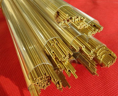 Drill EDM Electrodes, Brass Tubes: 0.80(OD) x 400(L) mm, 40 Pcs/Pack