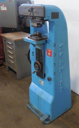 SCHMIDT HYDRAULIC MARKING MACHINE Model 365 (28397)