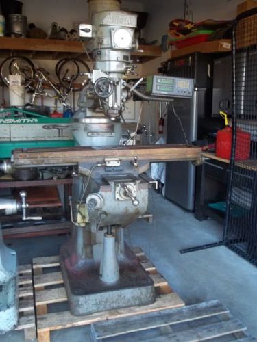 ALLIANT &#034;RT2&#034; VARI-SPEED VERTICAL MILL WITH MITUTOYO DRO, BRIDGEPORT 48&#034; TABLE