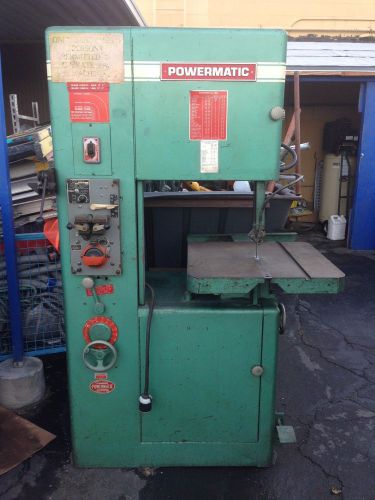 PowerMatic Vertical BrandSaw Model 87