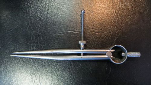 6 inch starrett caliper divider compass for sale