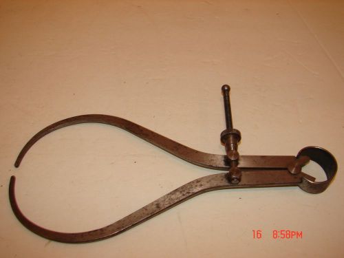 Vintage LUFKIN RULE CO CALIPER MEASUREMENT TOOL MACHINIST METALWORK CLAMP