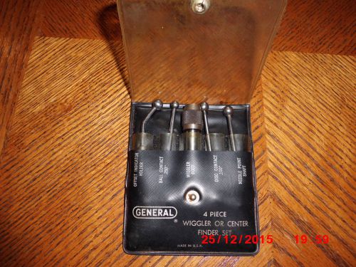 Vintage GENERAL  Wiggle Center Finder 4 pc set