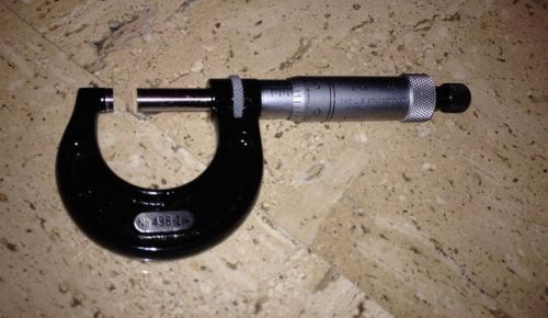 Starrett 436 (0-1&#034;) Micrometer