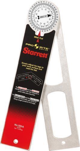 Starrett 505a-12 prosite 12-inch dial protractor for sale