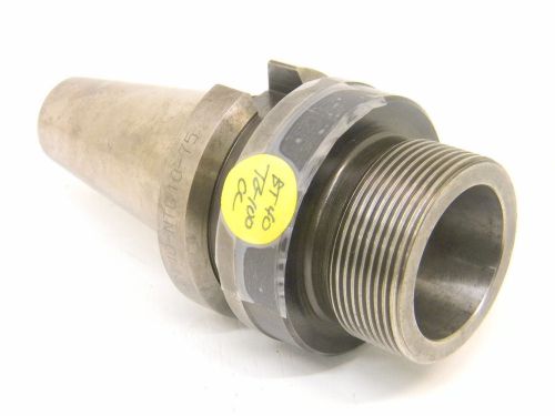 USED BT40 x TG100 COLLET CHUCK BT40-NTG10-75 (MISSING COLLET NUT)