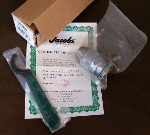 Jacobs 30526D High Torque &amp; Precision Drill Chuck, 0.315&#034; Maximum Capacity