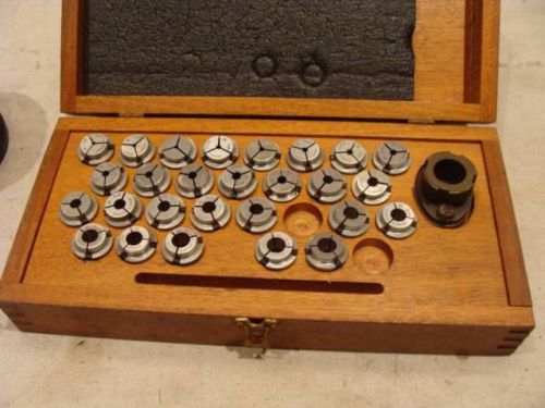 Brown Sharpe 10 Stub Collet SET VERY NICE