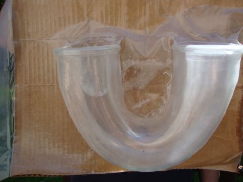 BOROSILICATE GLASS PROCESS PIPE U BEND QVF OR SCHOTT? UNUSED