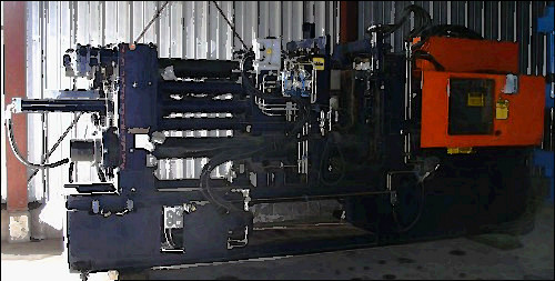 drill press horizontal for sale, 250 ton rutil rso 1200/250 horizontal rubber injection press; mint condition!!