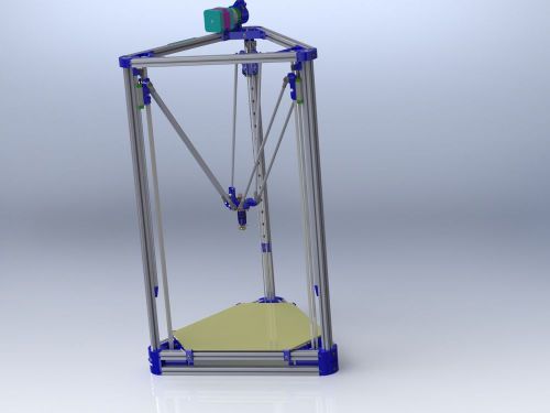 Do it Yourself Delta Robot 3D Printer &gt;&gt; 3D Solidworks Plans