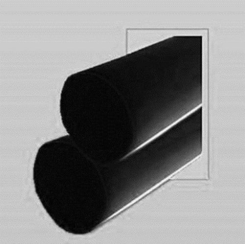 DELRIN ROD .875&#034; DIA x 5 FEET  BLACK ACETAL POM ACETRON ERTACETAL 16303-16