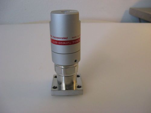 (HD) Fujikin O.P. 0.39~0.59 MPa Type N.C. Pneumatic Valve, Mounted, Tel Unity