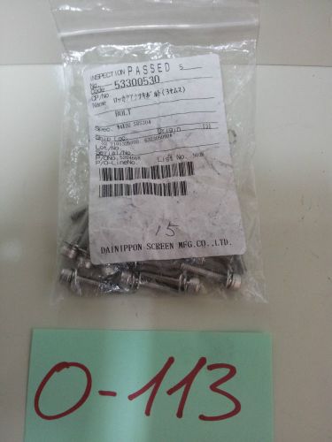 BOLT M4 * 20 SUS304 15psc