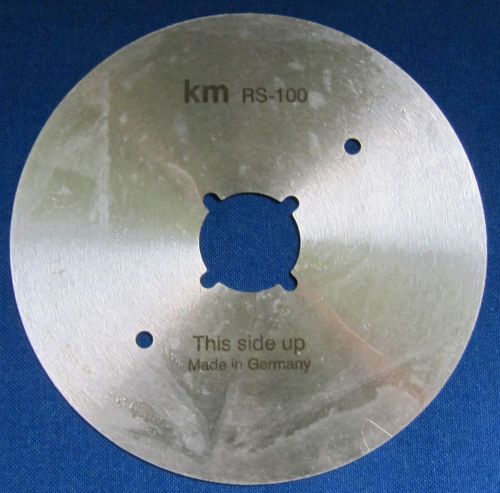 KM RS-100 - CIRCULAR KNIVE - 4&#034; (?100MM)