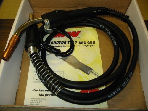 250a mig gun w/15&#039; cable miller connection for sale