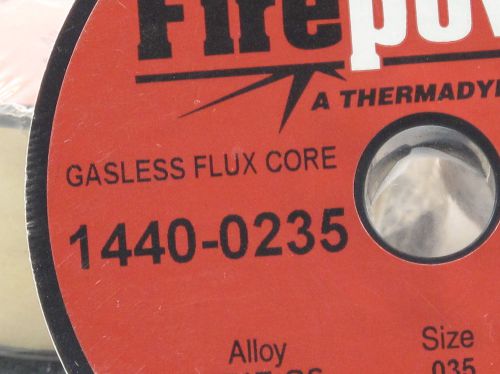 1 lot of 2 - firepower e71t-gs flux cored welding wire pt# 1440-0235 (#1130) for sale