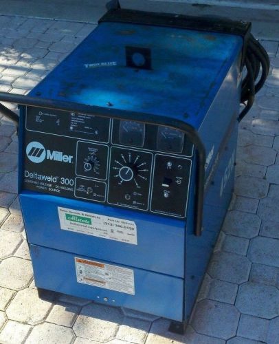 Deltaweld 300 - three phase dc welding power source welder mig for sale