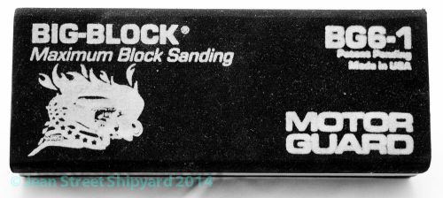 MOTOR GUARD AUTO MARINE BG6-1 BIG BLOCK SANDING BLOCK NEW