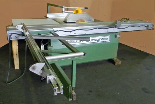 WADKIN BURSGREEN CP32 SLIDING TABLE PANEL SAW with SCORING ~ 125&#034; CAPACITY