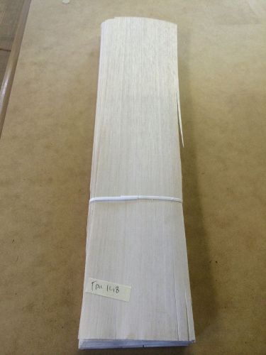 Wood Veneer Tabu 5x24 22pcs total Raw Veneer  &#034;EXOTIC&#034; TAB1 11-18