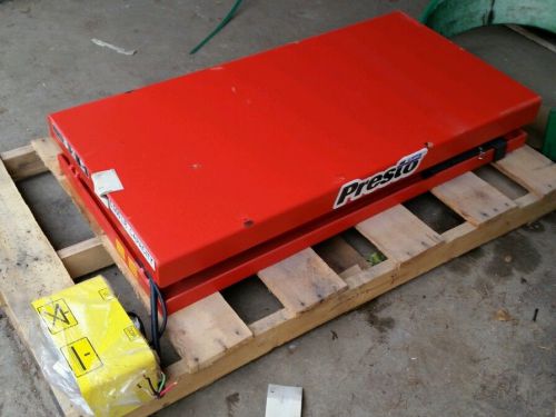 PRESTO LIFT MODEL- XL36-60    6000 LB CAPACITY