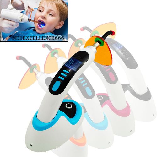 10W FDA CE Wireless Cordless LED Dental Curing Light Lamp 1800MW Teeth Whitening