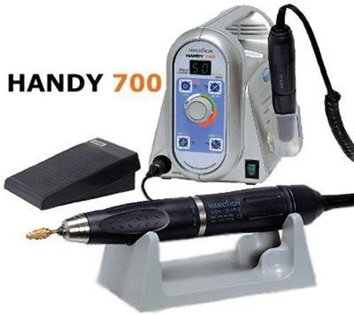 DUAL Marathon Handy 700 Micromotor Brushless Handpiece System 50K RPM Dental Lab