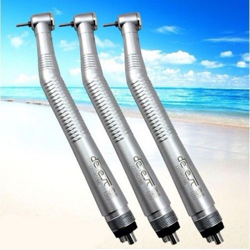 3pcs nsk style dental high speed air turbine handpiece push type 4 hole denest for sale